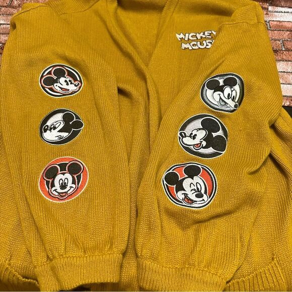 Disney HER UNIVERSE Mickey Mouse Mustard cardigan 1X - Picture 4 of 9